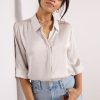 Aly Satin Shirt