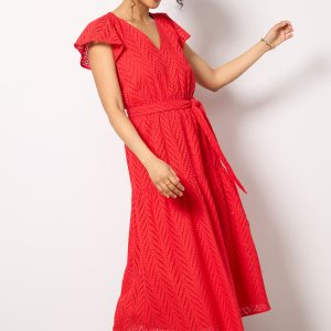 Daisy Eyelet Dress