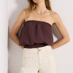 Gauze Tube Top