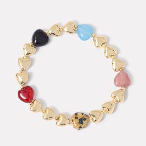 Aria Stone Heart Bracelet