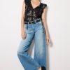 Saige Wide Leg Jean 31`
