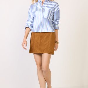 Aiden Crop Shirt