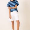 Camille Ruffle Sleeve Top