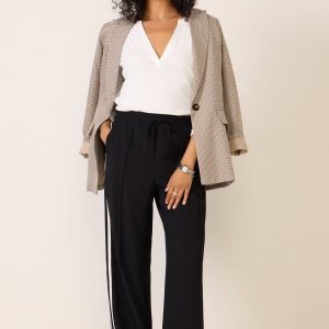 Bex Split Neck Top