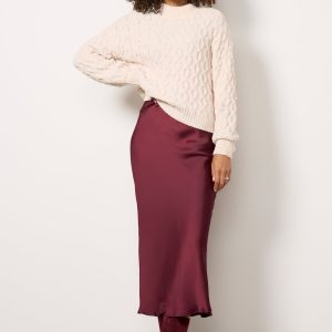 Maddie Satin Skirt