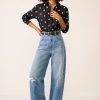 Paisley Embroidered Shirt