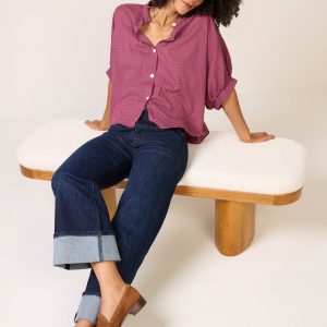Mandarin Collar Top