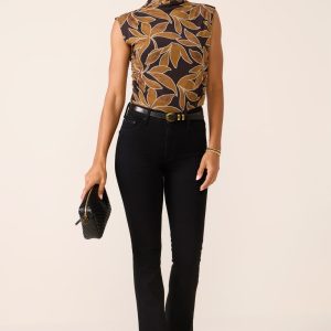 Floral Mesh Tank