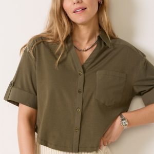 Nelson Cropped Shirt