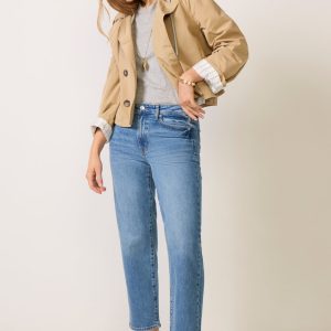 Aleks Crop Straight Jean