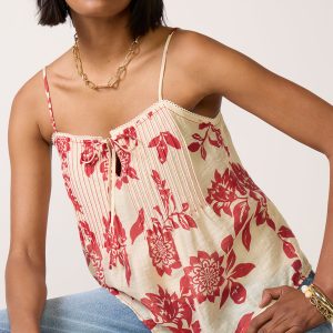 Riley Pintuck Top